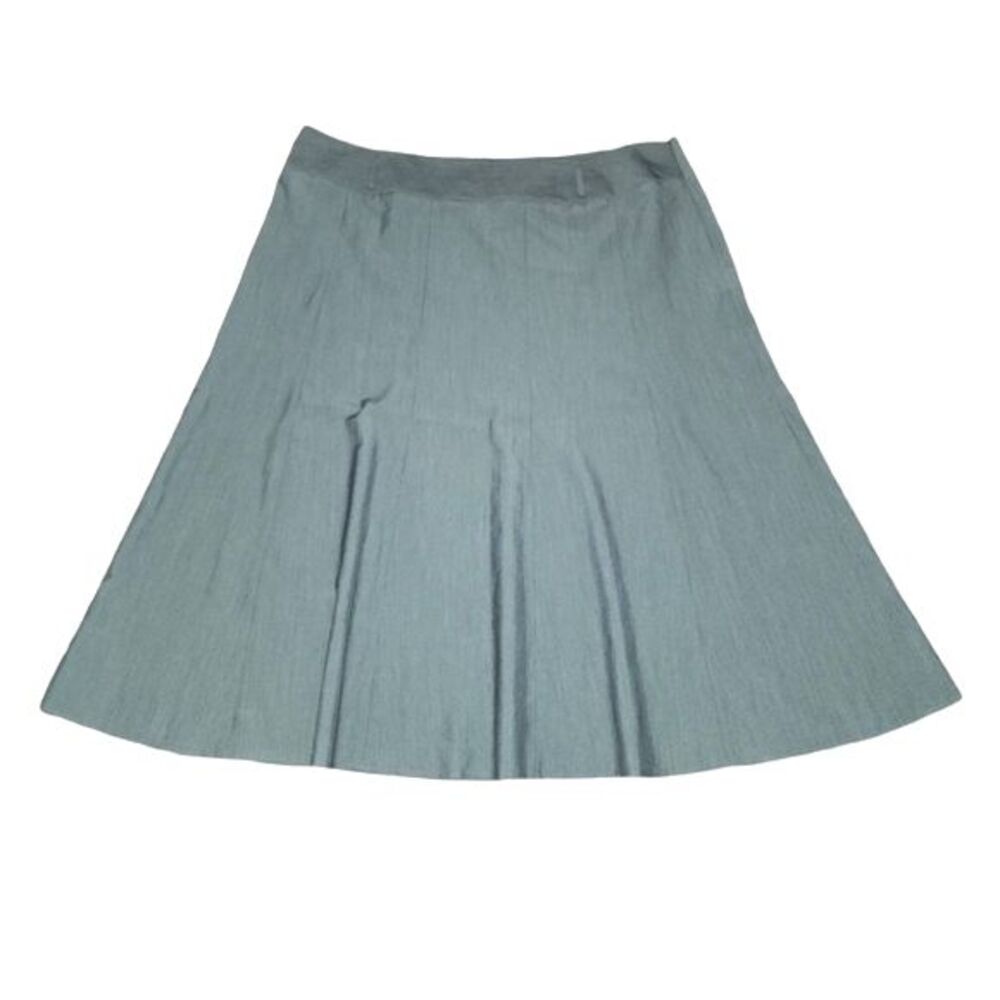 Covington Woman Gray A-Line Skirt Plus Size 24W